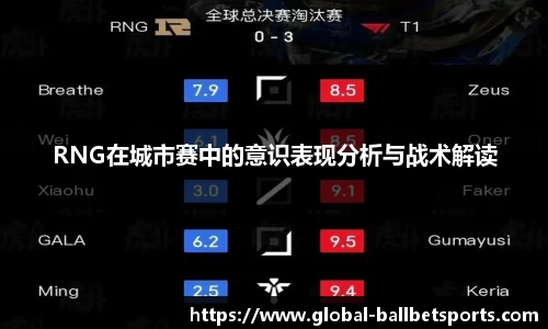 RNG在城市赛中的意识表现分析与战术解读